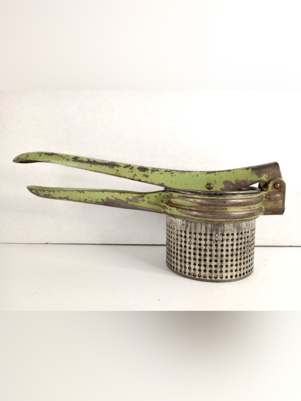 Vintage Green Potato Ricer